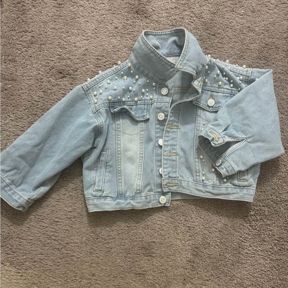 For a Deer Jean Jacket Size 4T